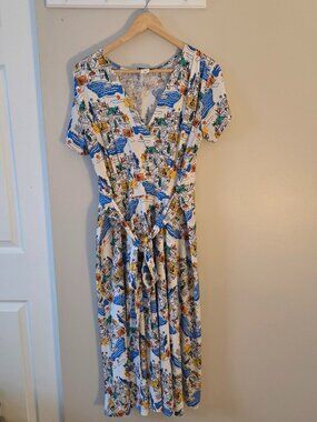 Karina Dresses - Margaret - Riviera print - 2X